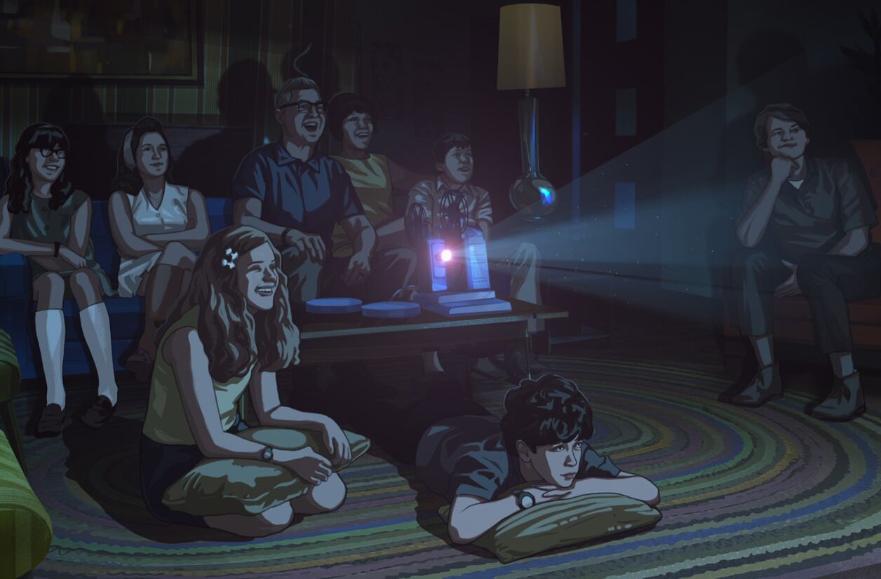 Dans "Apollo 10 1/2", Richard Linklater a de nouveau recours à la rotoscopie