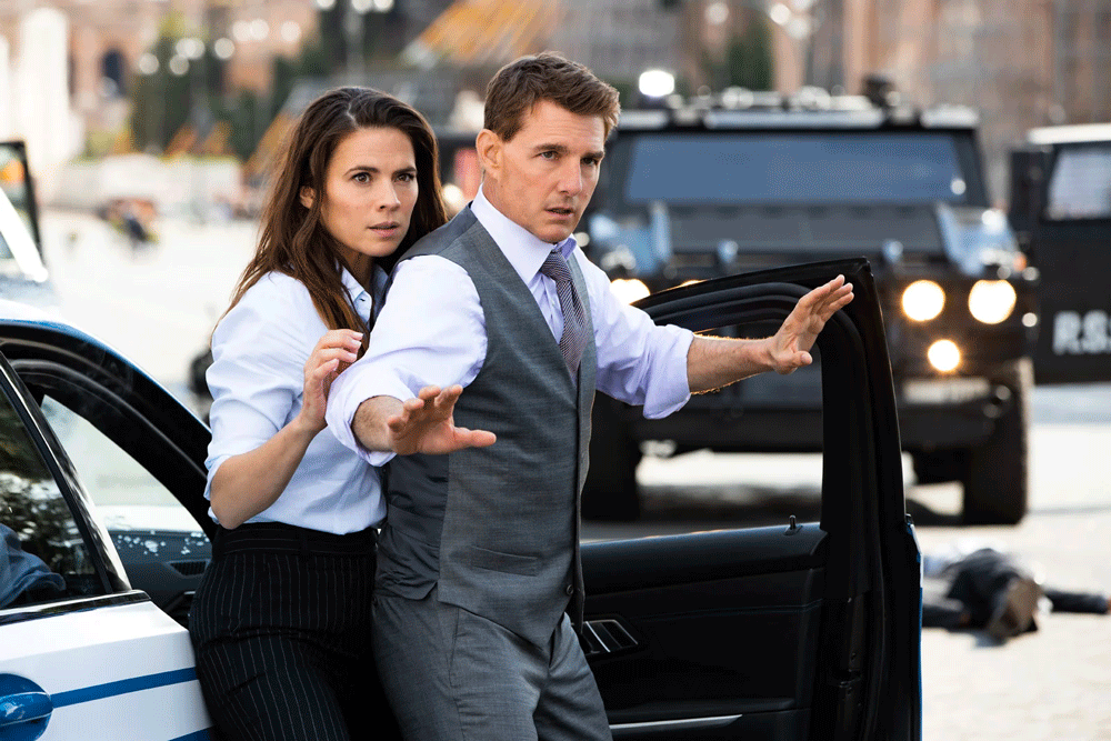 Tom Cruise et Hayley Atwell dans “Mission impossible : Dead Reckoning, partie 1”.